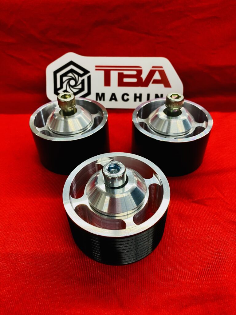 Dual Bearing Supercharger Pulley Set